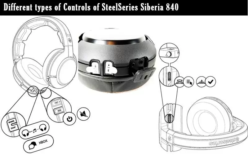 steelseries Siberia 840 controls