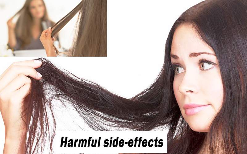 harmful side effects of hair straightening