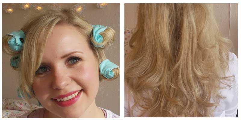 how to make your hair curly using fabric