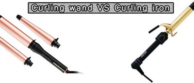Curling wand VS Curling iron