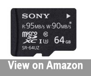 Sony High Speed Micro SD Memory Card 64GB