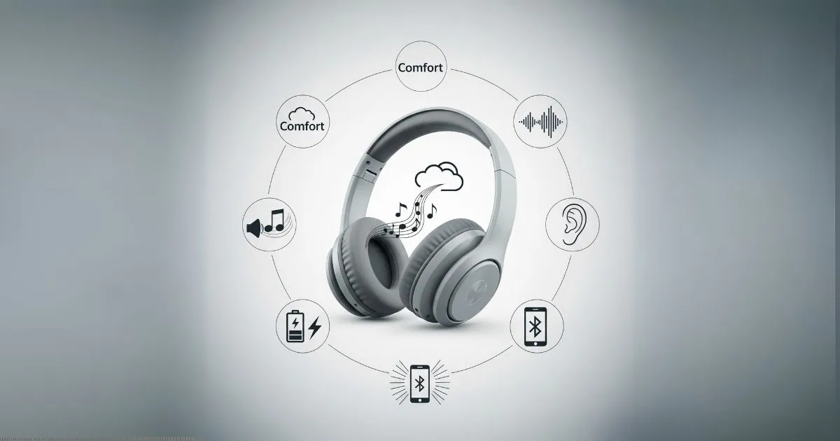 Features of Around-Ear Bluetooth Headphones