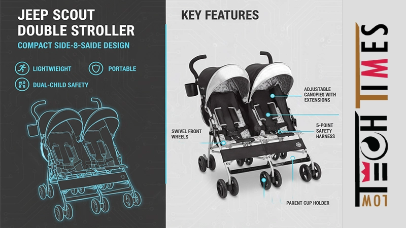 delta children jeep scout double