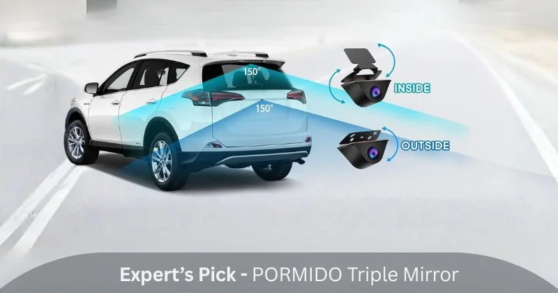 PORMIDO Triple Mirror