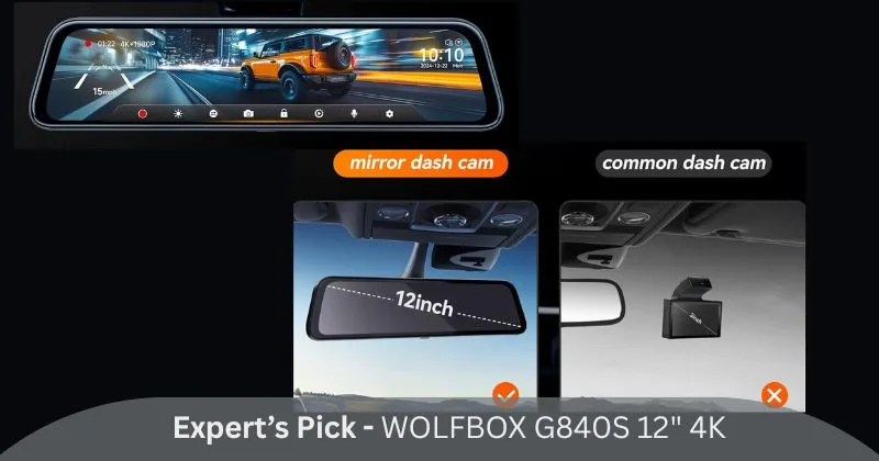 WOLFBOX G840S 12" 4K