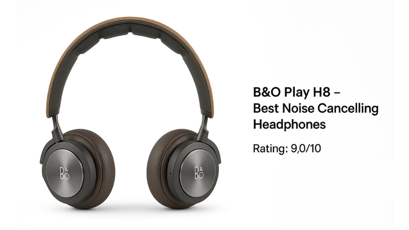 B&O Play Headphones: Best Noise Cancelling Headphones Review