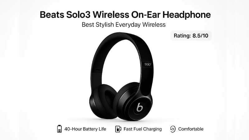 Beats Solo3 Wireless On-Ear Headphone