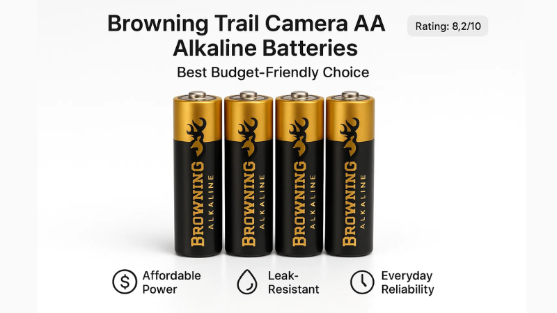 Browning Trail Camera AA Alkaline Batteries