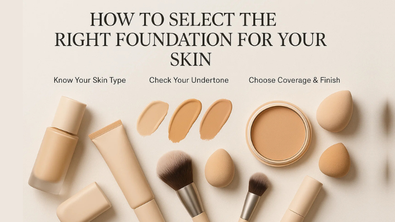 How to Select the Right Foundation for Your Skin