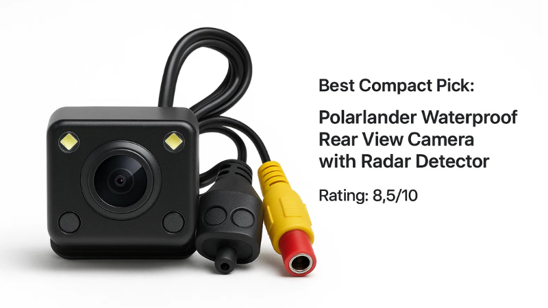 Polarlander Waterproof Rear View Camera