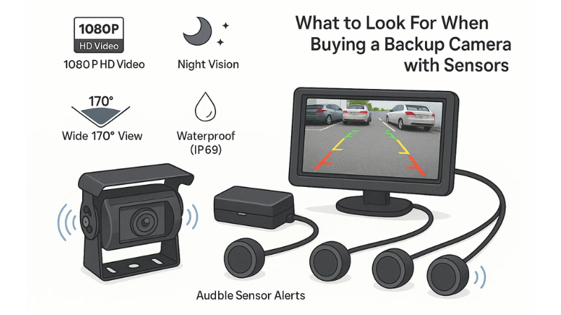 What to Look For When Buying a Backup Camera with Sensors
