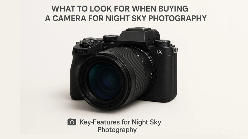 What to Look For When Buying a Camera for Night Sky Photography.