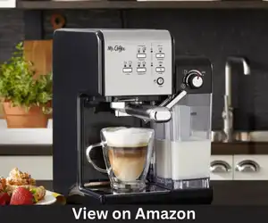 Mr. Coffee espresso and cappuccino machine review