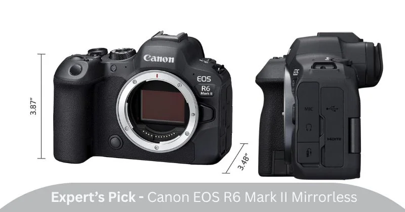 Canon EOS R6 Mark II Mirrorless Camera