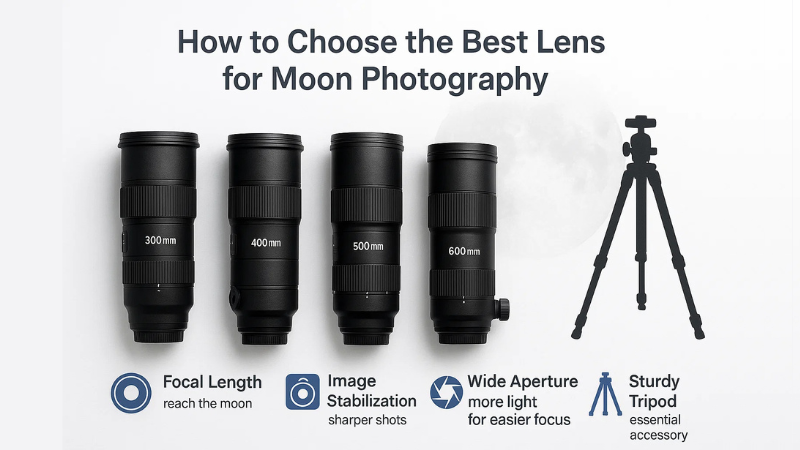 How to Choose the Best Lens for Moon Photography