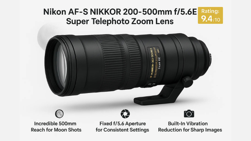 Nikon AF-S NIKKOR 200-500mm f/5.6E ED VR