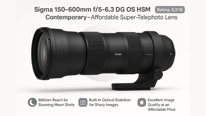Sigma 150-600mm f/5-6.3 DG OS HSM Contemporary