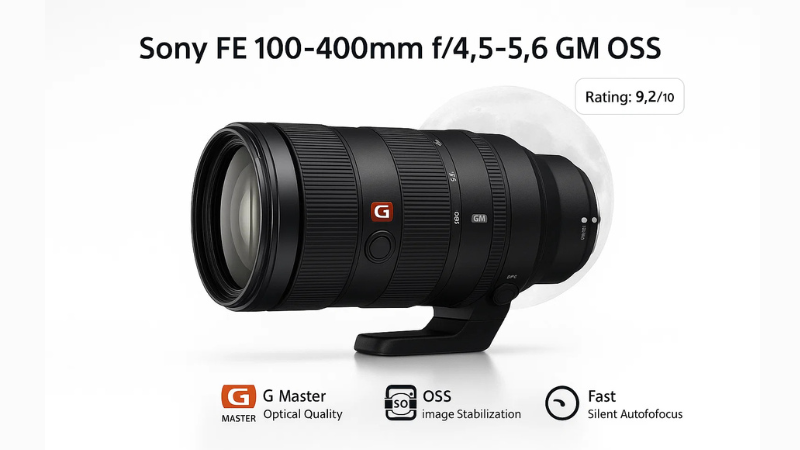 Sony FE 100-400mm f/4.5-5.6 GM OSS