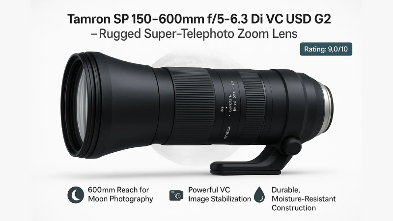 Tamron SP 150-600mm f/5-6.3 Di VC USD G2
