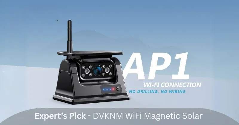 DVKNM WiFi Magnetic Solar 