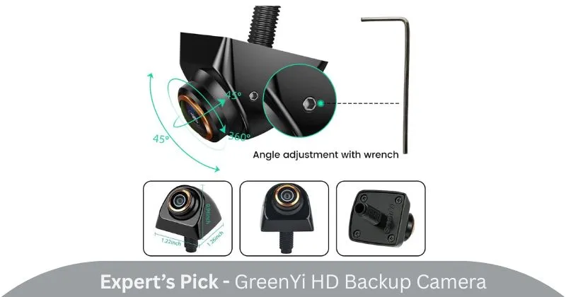 GreenYi HD Backup Camera