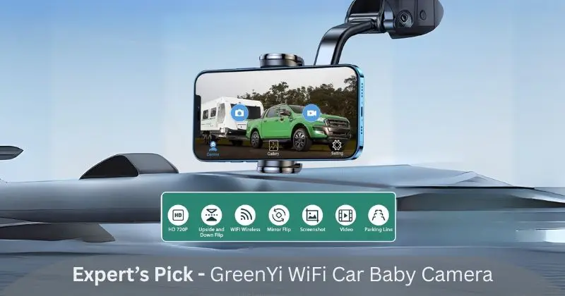 GreenYi WiFi Car Baby Camera