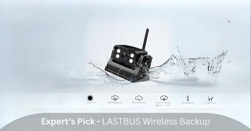 LASTBUS Wireless Backup Camera