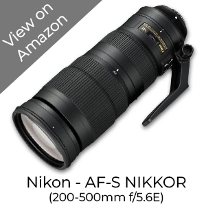 nikkon af s nikkor 200-500mm
