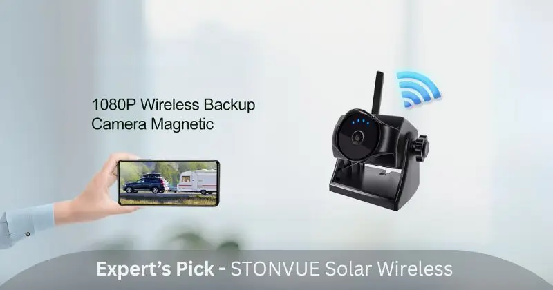 STONVUE Solar Wireless Backup Camera