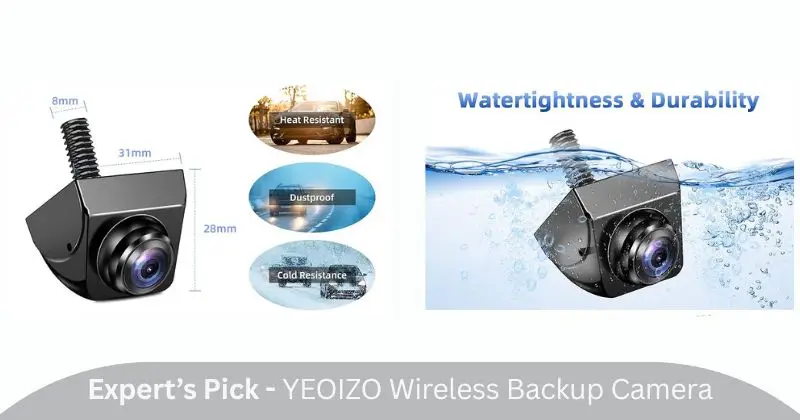 YEOIZO Wireless Backup Camera