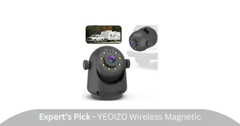 YEOIZO Wireless Magnetic Backup Camera