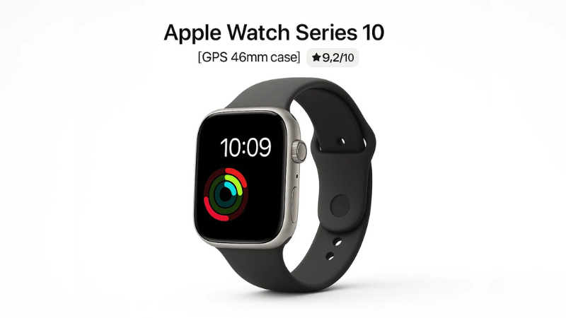 Apple Watch Series 10 [GPS 46mm case] Smartwatch