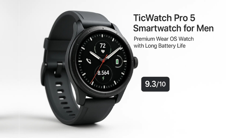 Ticwatch Pro 5 Smartwatch for Men