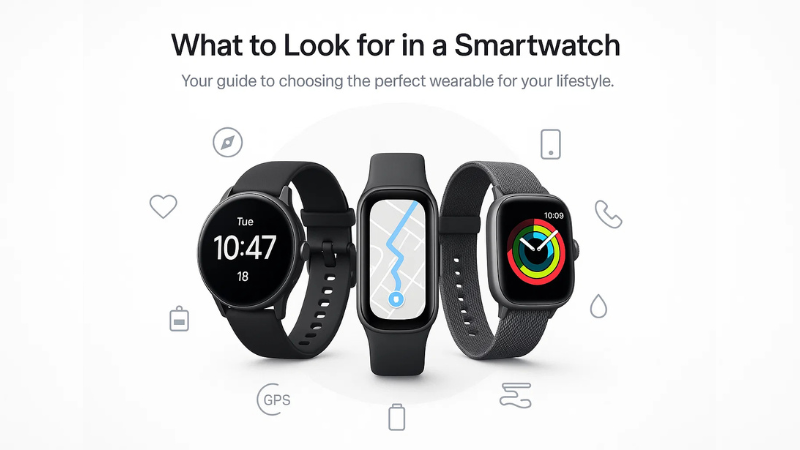 What to Look for in a Smartwatch