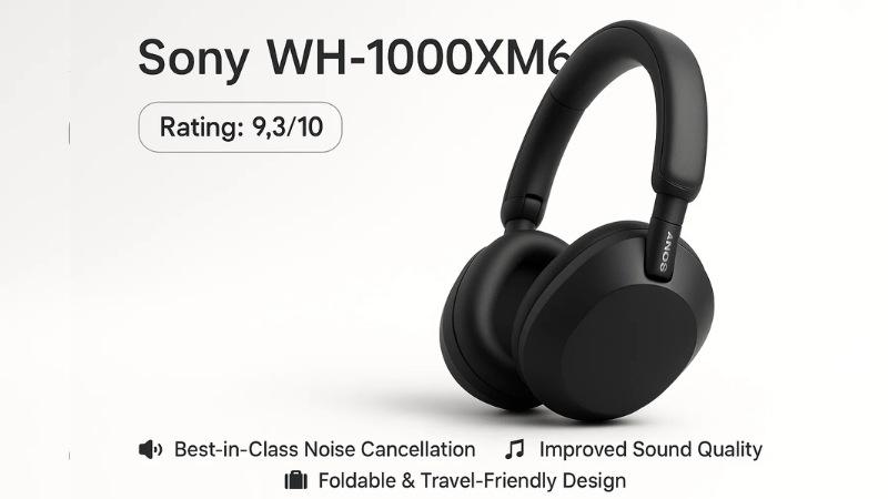 Sony WH-1000XM6