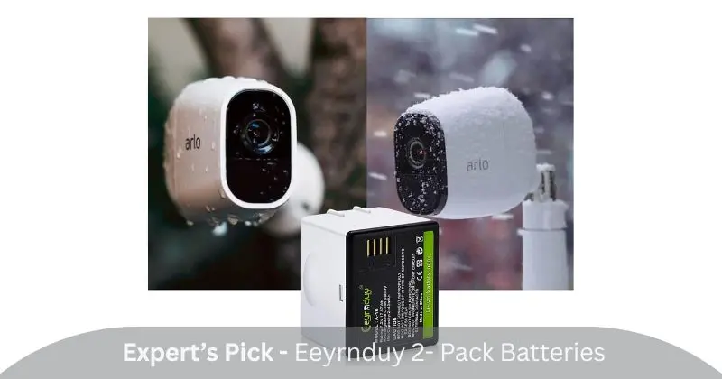 Eeyrnduy 2- Pack Batteries