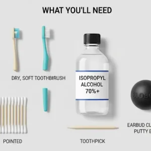 essential toos to clean earbuds