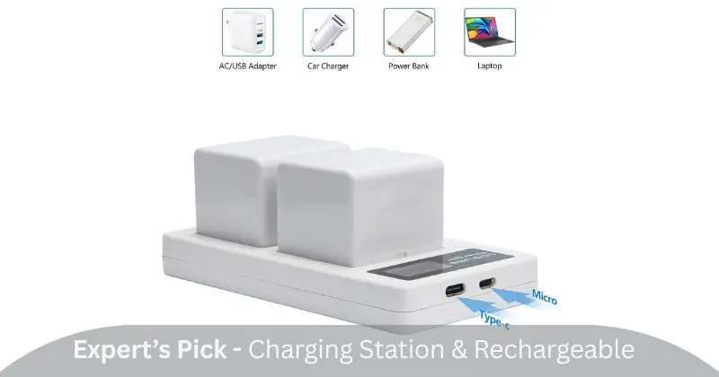 changing station & Rechargeable Battery