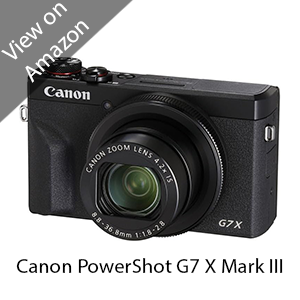 Canon PowerShot G7 X Mark III
